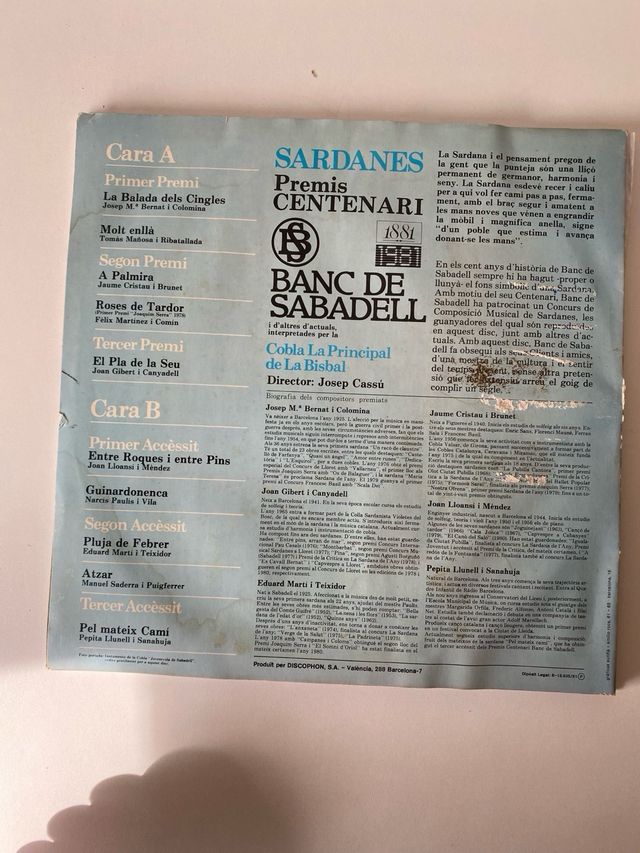 Sardanes - Cobla La Principal