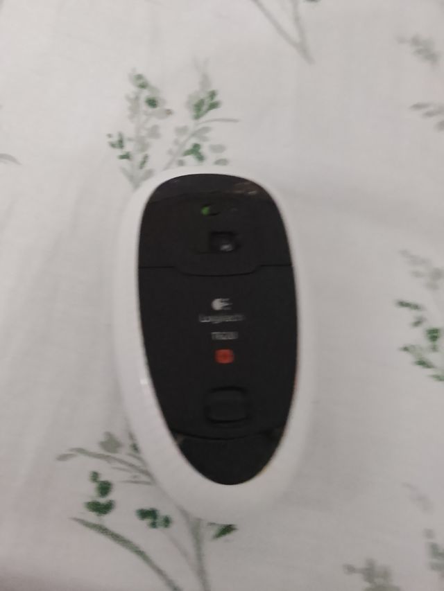 Ratón inalámbrico blanco