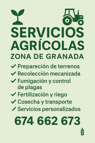 Servicios agrícolas