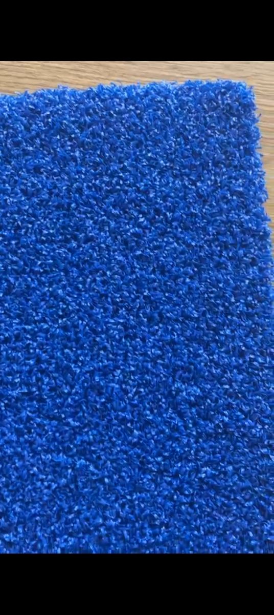 Cesped padel azul texturizado fabrica ion europea