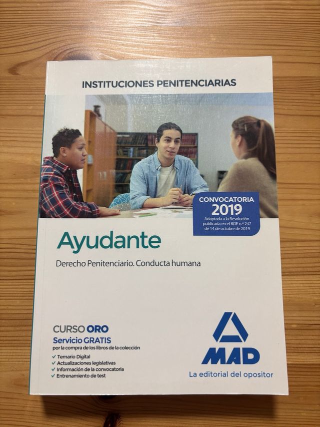 Ayudante de instituciones penitenciarias. Derec...