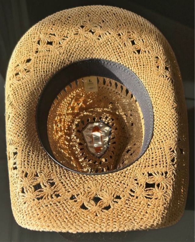 Sombrero vaquero beige diseño