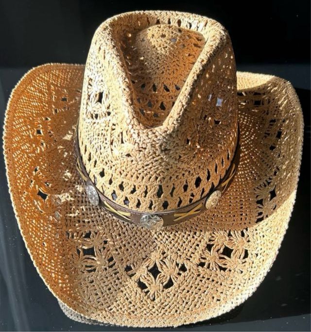 Sombrero vaquero beige diseño