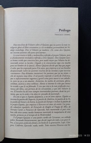 Don Quijote de la Mancha I y II.