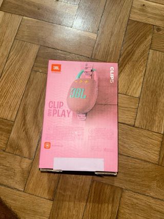 Altavoz JBL Clip 5 Rosa-Verde