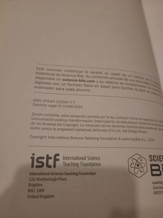 Biología Y Geología, 4o Eso, Science Bits
