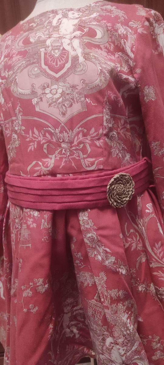 Vestido niña estampado flores