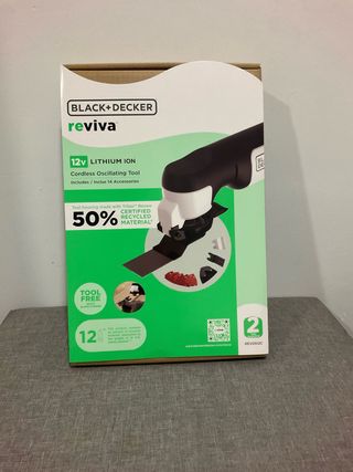 BLACK & DECKER Reviva - Herramienta oscilante 12V 