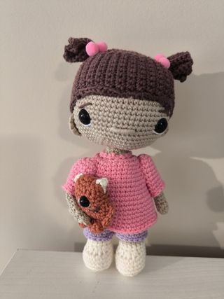Muñeca Boo amigurumi
