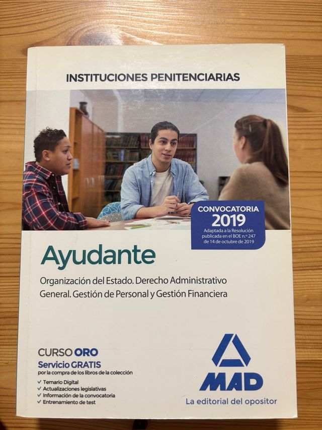 Ayudante de instituciones penitenciarias. Organ...