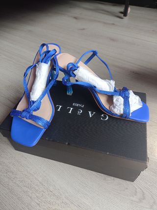 Sandali Gaëlle Paris blu