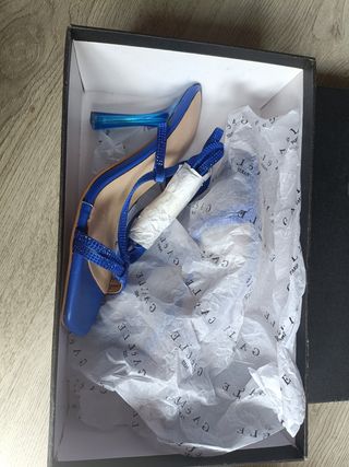 Sandali Gaëlle Paris blu