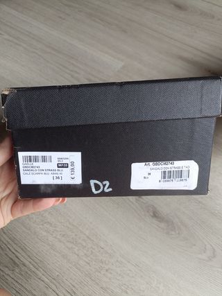 Sandali Gaëlle Paris blu