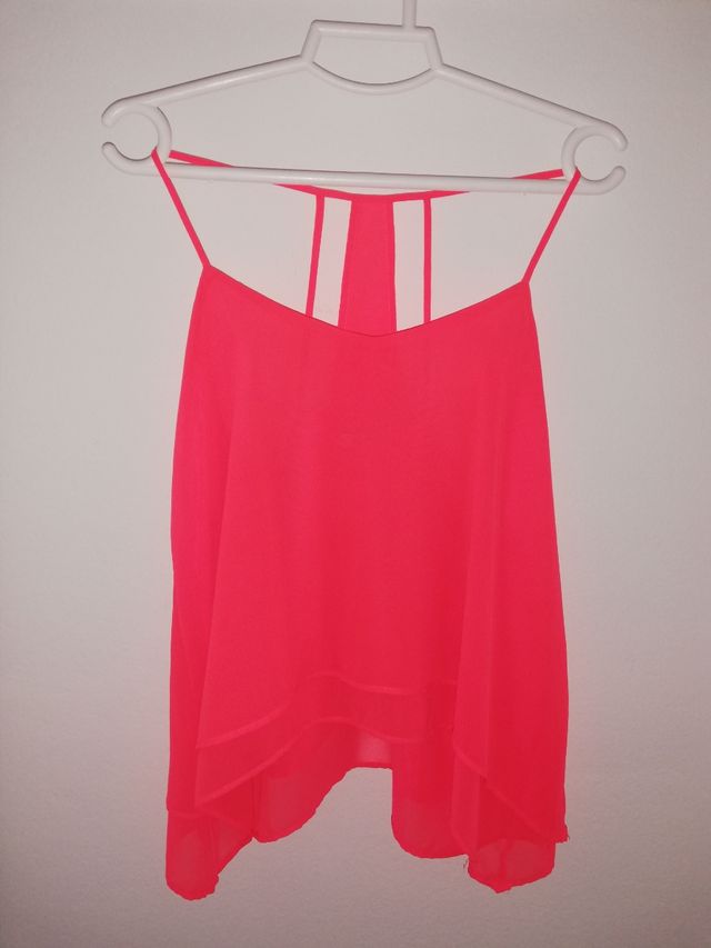 Blusa coral verano - Talla M