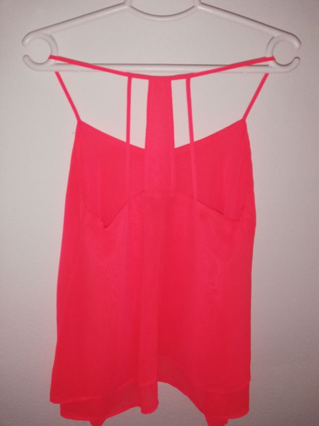 Blusa coral verano - Talla M
