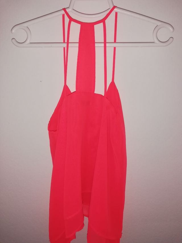 Blusa coral verano - Talla M