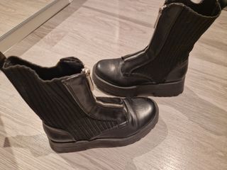 Botas Zara negras - talla 36