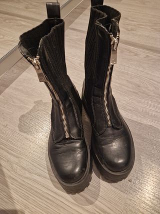 Botas Zara negras - talla 36
