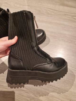 Botas Zara negras - talla 36