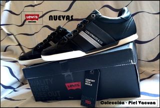 Zapatillas Levi ́s Alta calidad Serie Piel Vacuna