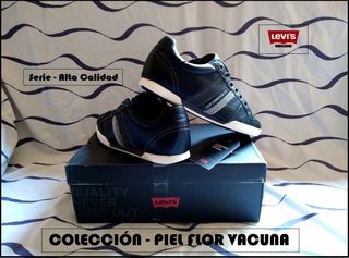 Zapatillas Levi ́s Alta calidad Serie Piel Vacuna