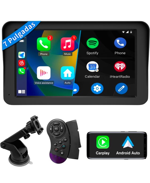 Reproductor AWESAFE 7" CarPlay/Android Auto