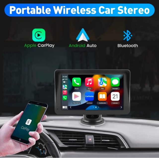 Reproductor AWESAFE 7" CarPlay/Android Auto