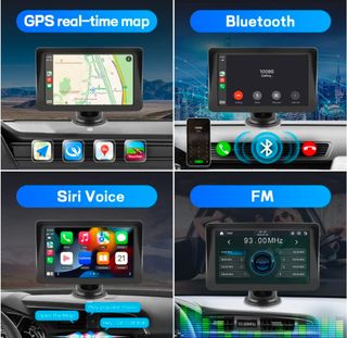 Reproductor AWESAFE 7" CarPlay/Android Auto