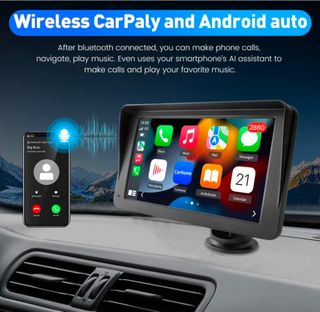 Reproductor AWESAFE 7" CarPlay/Android Auto