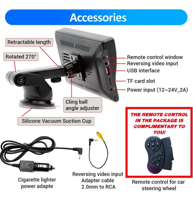 Reproductor AWESAFE 7" CarPlay/Android Auto