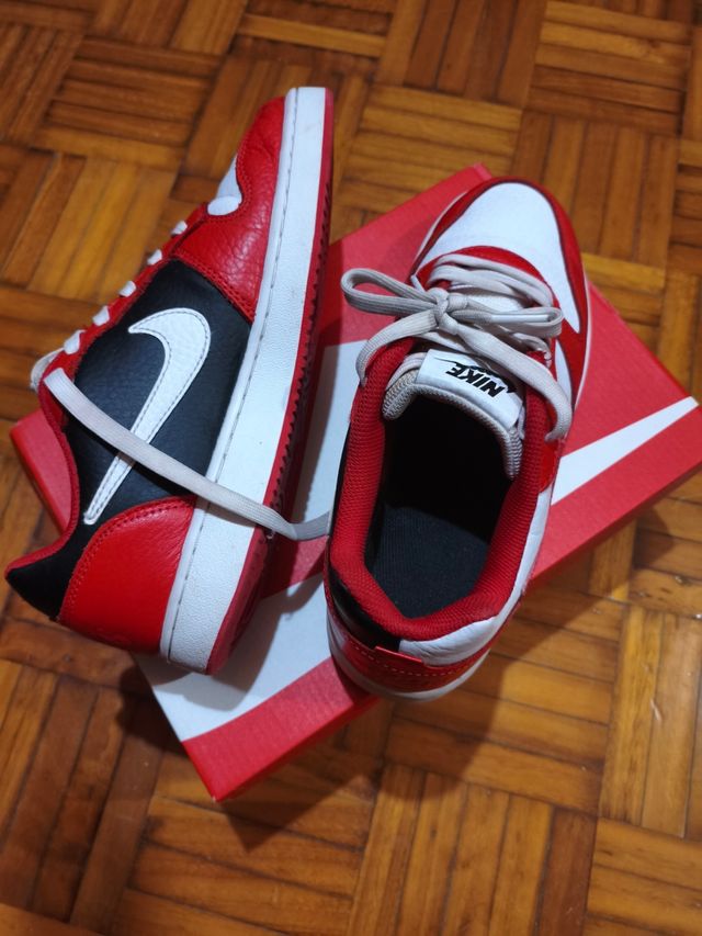 Zapatillas Nike Ebernon Low Prem rojas