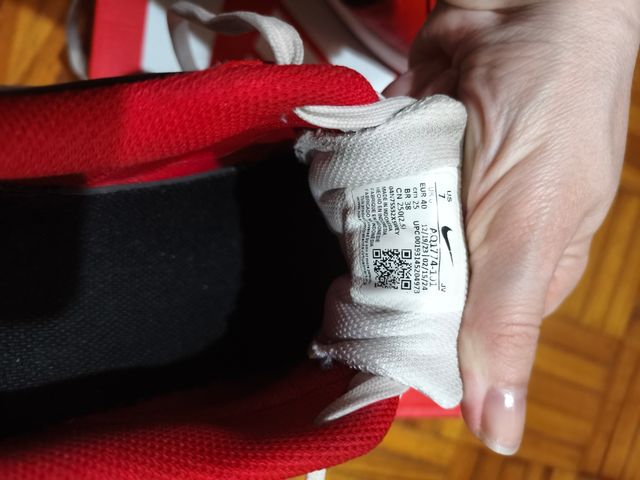 Zapatillas Nike Ebernon Low Prem rojas