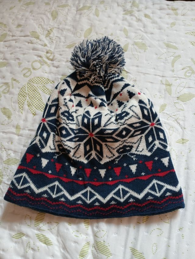 Cappellino Invernale Wedze Blu e Bianco