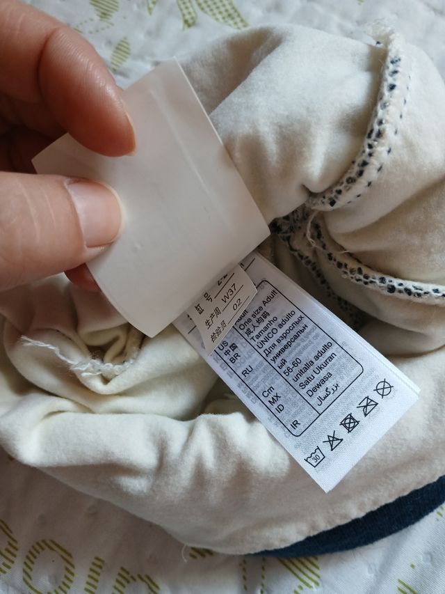 Cappellino Invernale Wedze Blu e Bianco