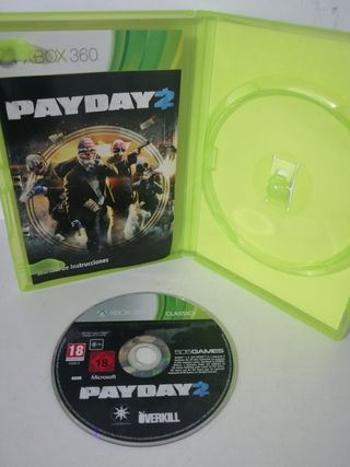 Juego Payday 2 Xbox 360