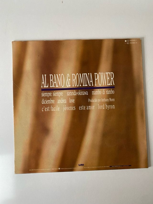Al Bano & Romina Power - Siempre Siempre LP
