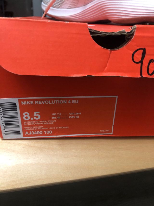 Zapatillas Nike blancas talla 42