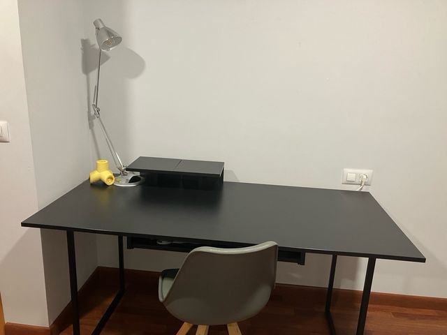 Escritorio IKEA Obegränsad - Negro con REGALO