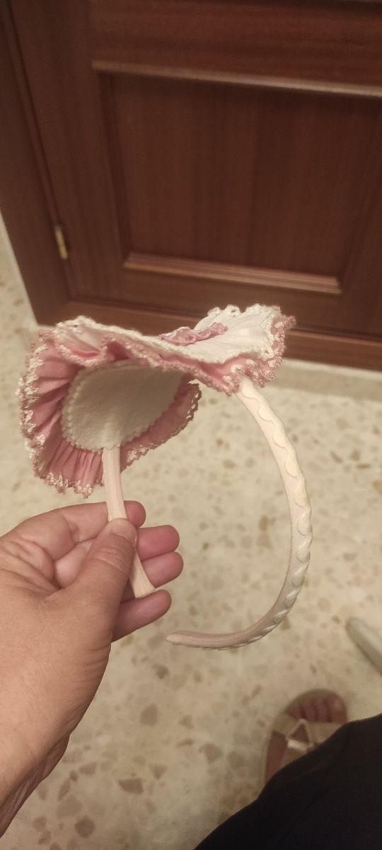 Vestido niña flores - Rosa