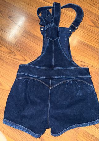 Mono/peto corto azul