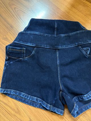 Mono/peto corto azul