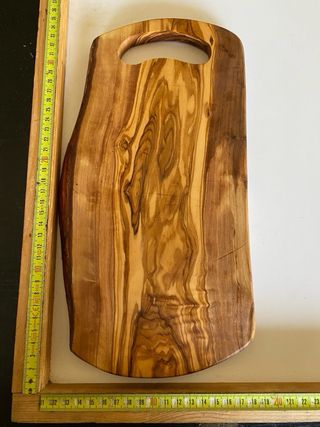 Tabla madera olivo - Desayuno