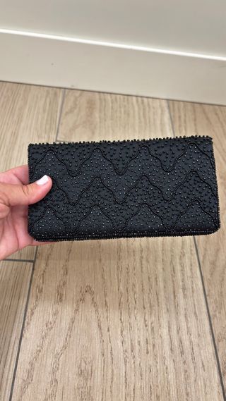 Bolso fiesta Loewe negro pedrería