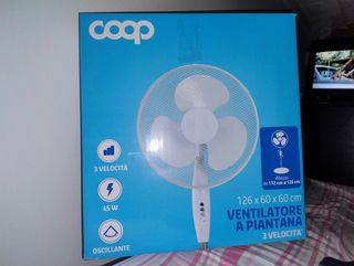 Ventilatore a piantana Coop - 3 velocità