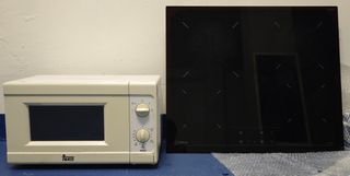 Microondas y Vitrocerámica Teka