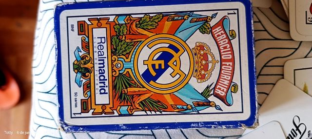 Baraja Fournier Real Madrid