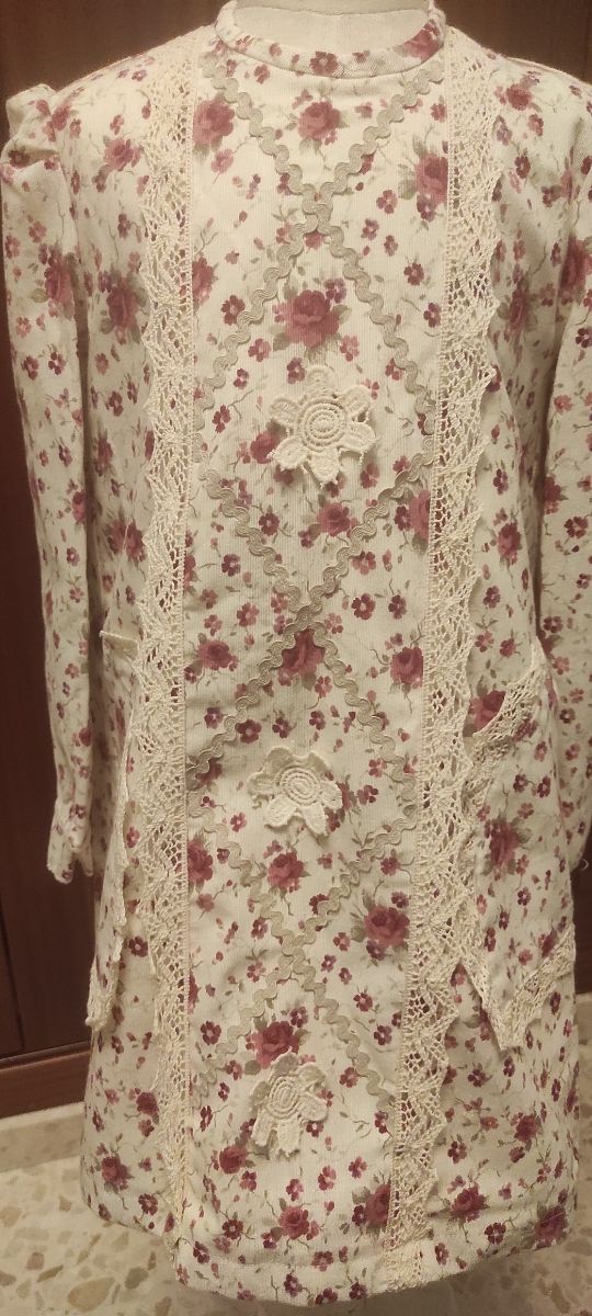Vestido niña flores-talla 6