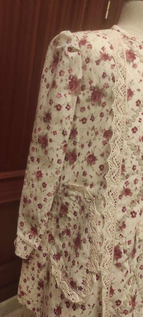 Vestido niña flores-talla 6