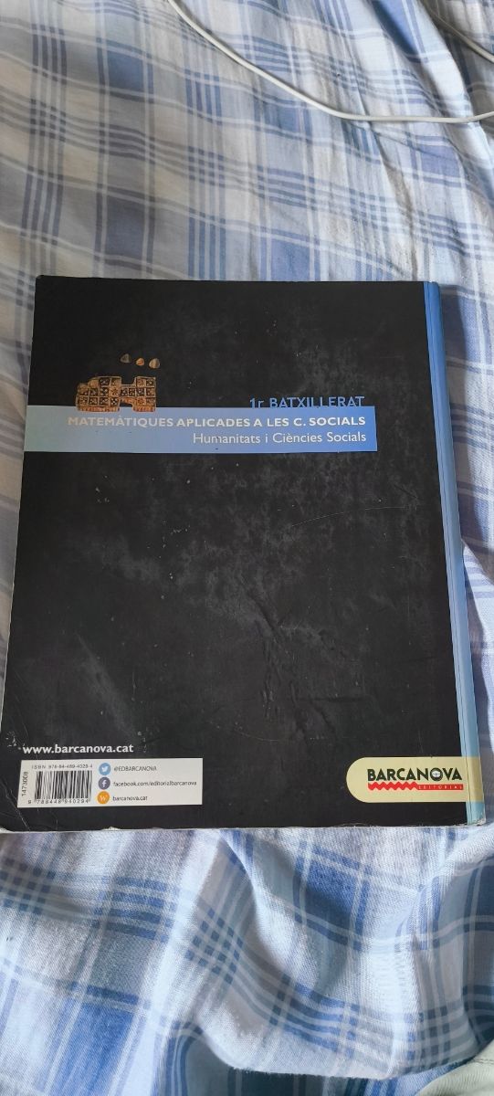 Libro matemàtiques ciències socials