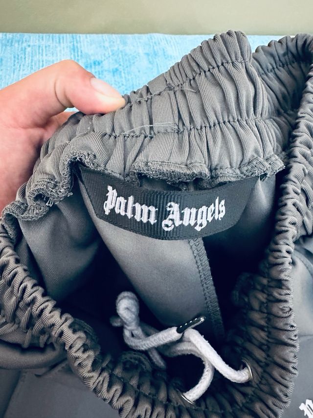 Shorts Palm Angels Grigio